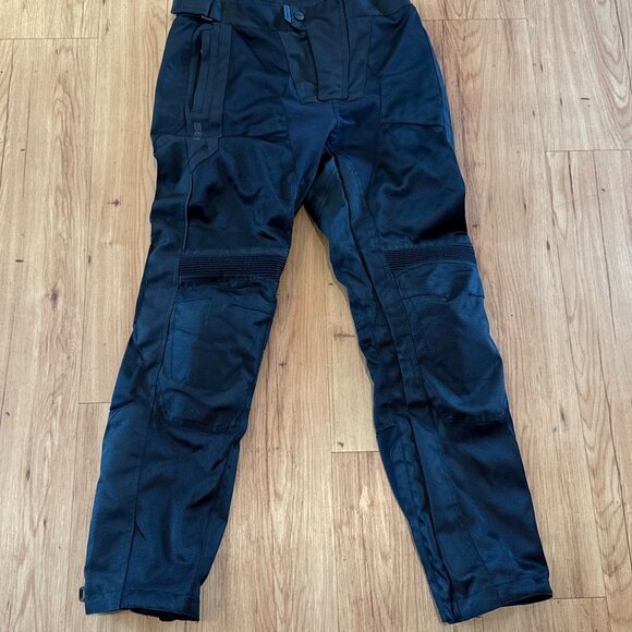 Sedici Alexi 2 Waterproof Mesh Mens Size Medium Black Motorcycle Pants - Picture 1 of 7